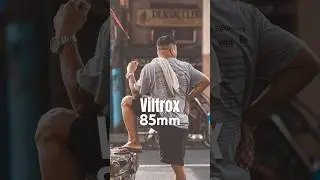 Viltrox 85mm for street photography #povstreetphotography