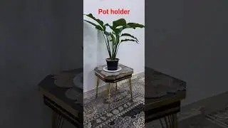 pot holder with simple materials.