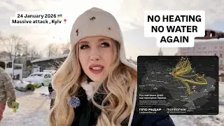 Massive Attack on Ukraine: Kyiv Loses Heating & Water Again | Jan 24, 2026