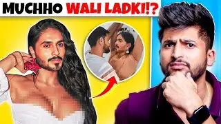 GIRL WITH HEAVY BEARD ! DUNIA KHATM HONE WALI HAI