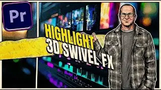 Highlight Text 3D Effect | Premiere Tutorial #premiereprotutorial