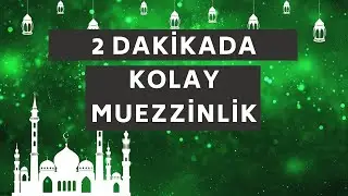 müezzinlik nasıl yapılır - kamet nasıl getirilir