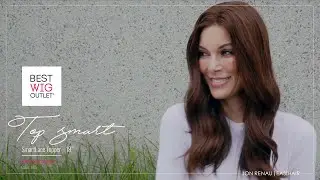 Top Smart HH 18 inch | Lace Front & Monofilament Remy Human Hair Toppers by Jon Renau (JR771/JR771R)