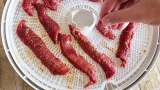 Ginger Sriracha Beef Jerky from Scratch