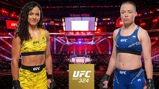 Natalia Silva vs Rose Namajunas | UFC 324 Highlights