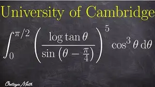 1886 Mathematics Examination problem from the University Of Cambridge.