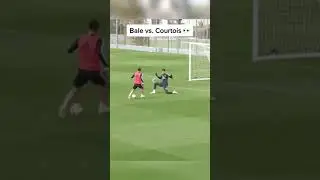 These Gareth Bale goals in Real Madrid training (Via:&nbsp;@Real Madrid C.F.) #shorts