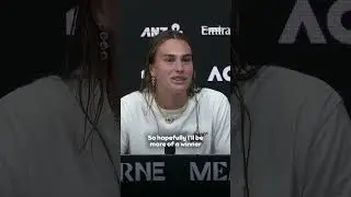 &laquo;Сегодня я проигравшая, завтра, надеюсь, победительница!&raquo; 🙌 Сабаленка комментирует поражение в фи...