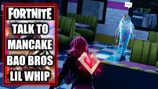 Talk to Mancake, Boa Bros and Lil Whip - Fortnite Resistance Week 8 Quest