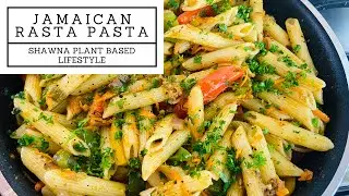 Jamaican Vegan  Rasta Pasta in Olive Oil| How to make Rasta Pasta| Vegan style| Pasta Dish
