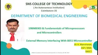 External Memory Interfacing With 8051 Microcontroller