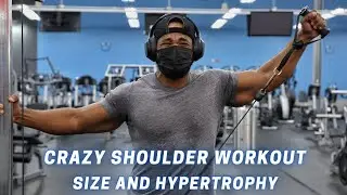 Crazy Shoulder Workout For Bigger Shoulders | Hypertrophy & Size