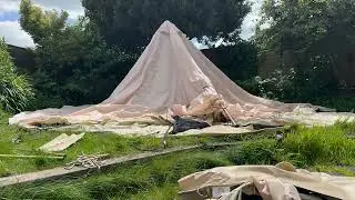 6m/19ft Bell Tent Timelapse