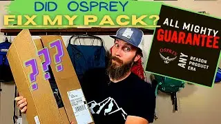 Testing the Osprey All Mighty Guarantee | This Osprey Backpack Broke While Filming!!