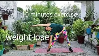 10 minutes exercise everyday (shweta Tyagi yoga mom)#yogaeveryday #fitness #healthtips #fitmom