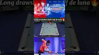 Filipina open pool championship #ballpool #billiards #filipinaopen #jeffdeluna #drawshot