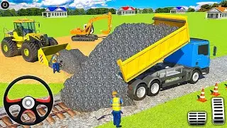 City Road Construction Game 3D - City Builder Simulator Roadwork - Android Gameplay