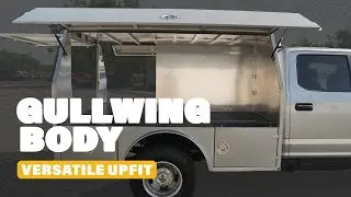 Gullwing Body Upfit for Fire, EMS & Utility | 10-75 Emergency Vehicles