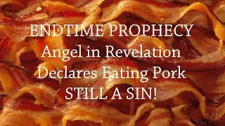An Angel says eating pork is a sin in the Book of Revelation!