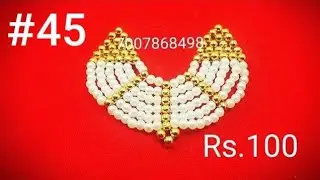 Latest necklace for Laddu Gopal.💖💜💛💚💙💗