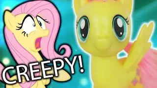 CREEPY NEW MLP Flutter Shy Runway Fashions My Little Pony Review | Alice LPS