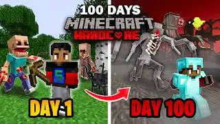 I Survived 100 Days in a Parasite Outbreak in Hardcore Minecraft&hellip;