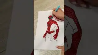Spider Man 🕸️ (coloring book) #coloring #spiderman #marvel #avengers #art #coloringbook