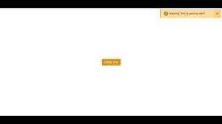 Custom Notification Alert using HTML CSS and JQuery
