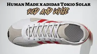 Human Made x adidas Tokio Solar RED AND WHITE Detailed Look and Release Update