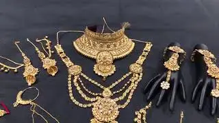 Full golden DULHAN SET ONLINE@2060/-