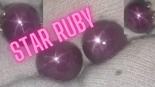 Have you seen this Real Star Ruby, the Star Gemstone Video?