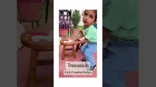 kids wooden stool