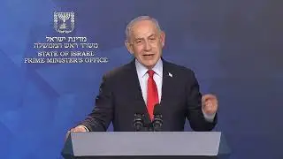 דברי ראש הממשלה בנימין נתניהו במסיבת עיתונאים עם מתאם השו