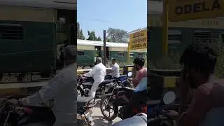Odela Railway Station || Odela Railway Gate #shorts