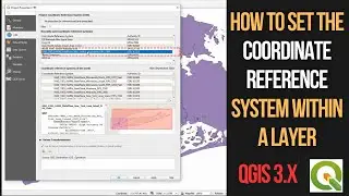 How to Set Coordinate Reference System | QGIS