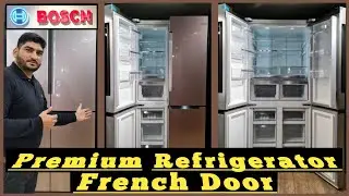 bosch french door refrigerator | bosch 4 door refrigerator | bosch series 6 refrigerator| KFN86AA66I
