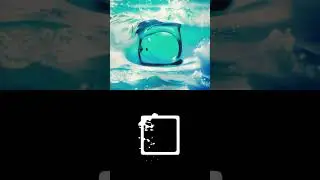 AI VFX: Water Logo Loop with QR Monster #animatediff #aianimation #stablediffusion