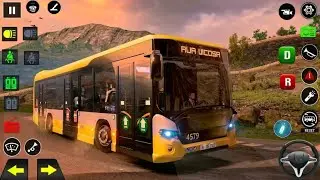 US Bus Simulator:Coach Bus 3D-Android Gameplay #2024