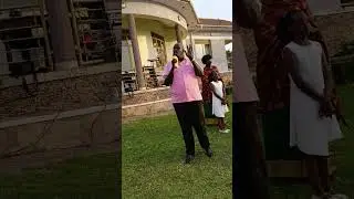 Katono Patrick the Asst. Head of laity Mutanoga CoU speaking during his thanksgiving service. 