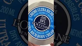 If you have #dryskin this #loccitane Ultra Rich body cream is for you! It smells amazing #bodycare