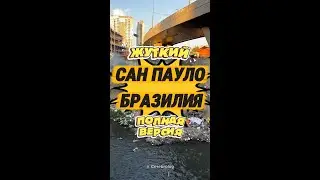 Обзор города Сан Пауло Бразилия пляжи и трущобы, Sao Paulo самый большой город в мире