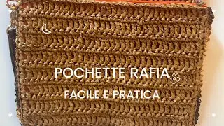 Tutorial pochette in rafia @FilieCapricci 