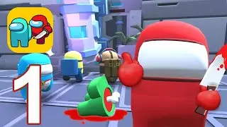Impostor Survival - Crewmate hide n seek - Gameplay Walkthrough Part 1 All Level (Android,iOS)