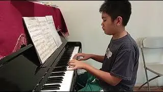 Mario, Sudirman, Grade 2 Piano - A Pleasant Morning, Sabtu 24 Januari 2026