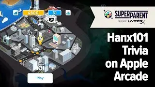 Hanx101 Trivia Apple Arcade iPhone Gameplay / No Commentary - SuperParent First Look