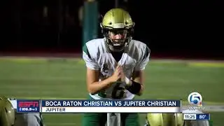 Boca Raton Christian defeats Jupiter Christian 9/26