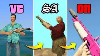 COMBAT SHOTGUN In GTA Games (Evolution)