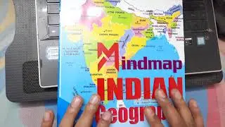 New Book || Indian Geography Mind map Book- English Medium : Internal Pages and Index (Arora IAS)