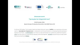 Showcase event &ldquo;Synergies for integrated care&rdquo; &ndash; JA NFP4Health, 29.10.2024