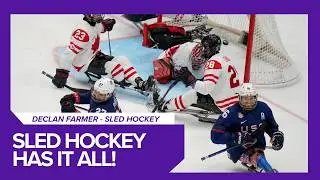 Declan Farmer explains why sled hockey is the coolest sport on ice